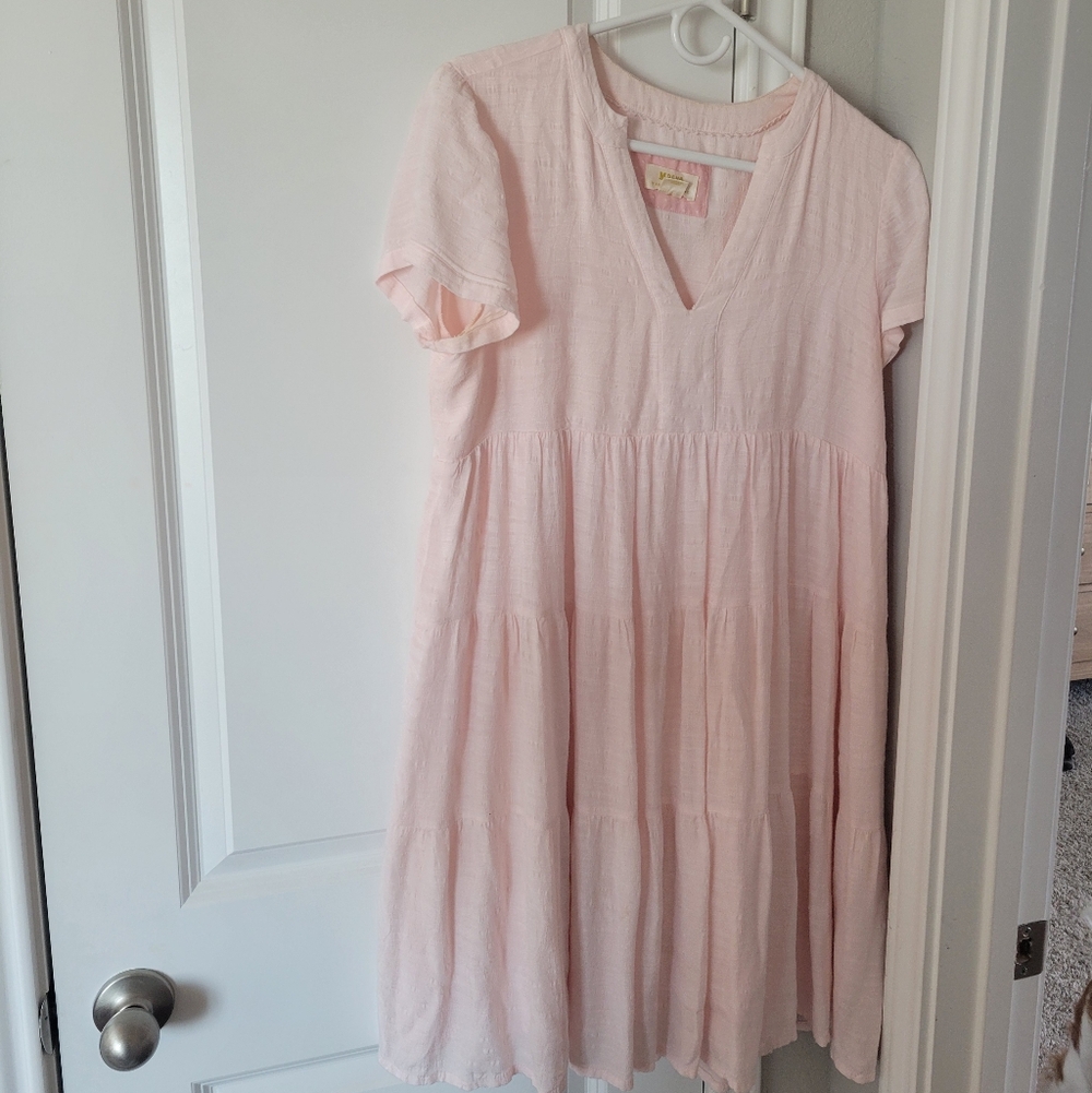 Maeve By Anthropologie Tiered Mini Dress